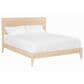 Archbold Furniture 2 West Queen Platform Bed in Oat, , large