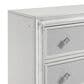 New Heritage Design Stardust 5-Drawer Chest in White, , large