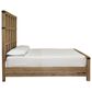Millenium Ridgester California King Panel Bed with Dresser and Nightstand in Light Brown with USB Ports, , large