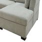 37B Breanne 3-Piece Right Facing Sleeper Sectional with Chaise in Gabbana Khaki, , large