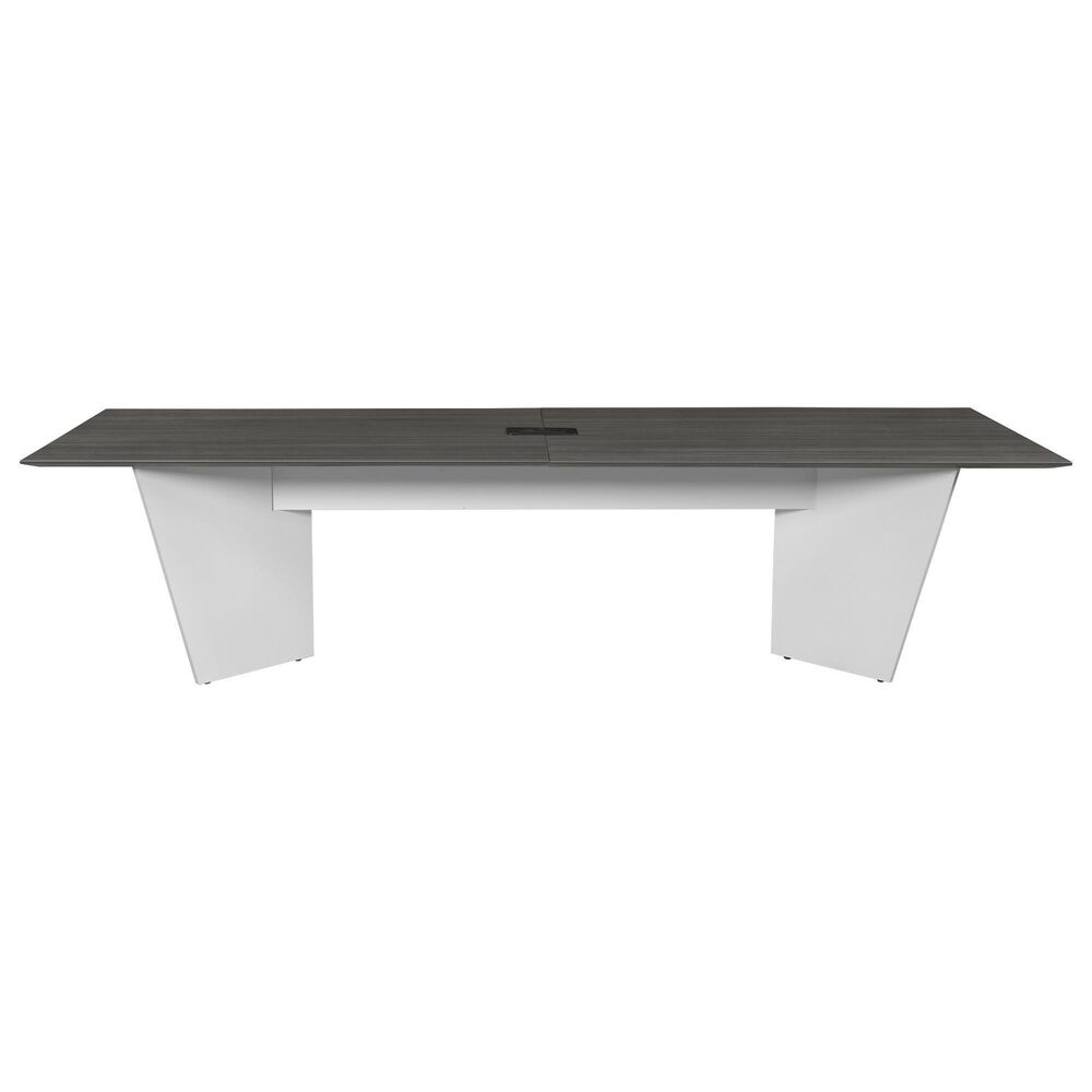 Regency Global Sourcing Array 120" Conference Table in White and Ash Grey, , large