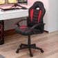 Rta Products Llc Kid"s Gaming and Student Racer Chair with Wheels in Black and Red, , large