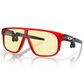 Oakley Inverter Youth Fit Gaming Sunglasses with Yellow Prizm Gaming Lenses in Crystal Red, , large