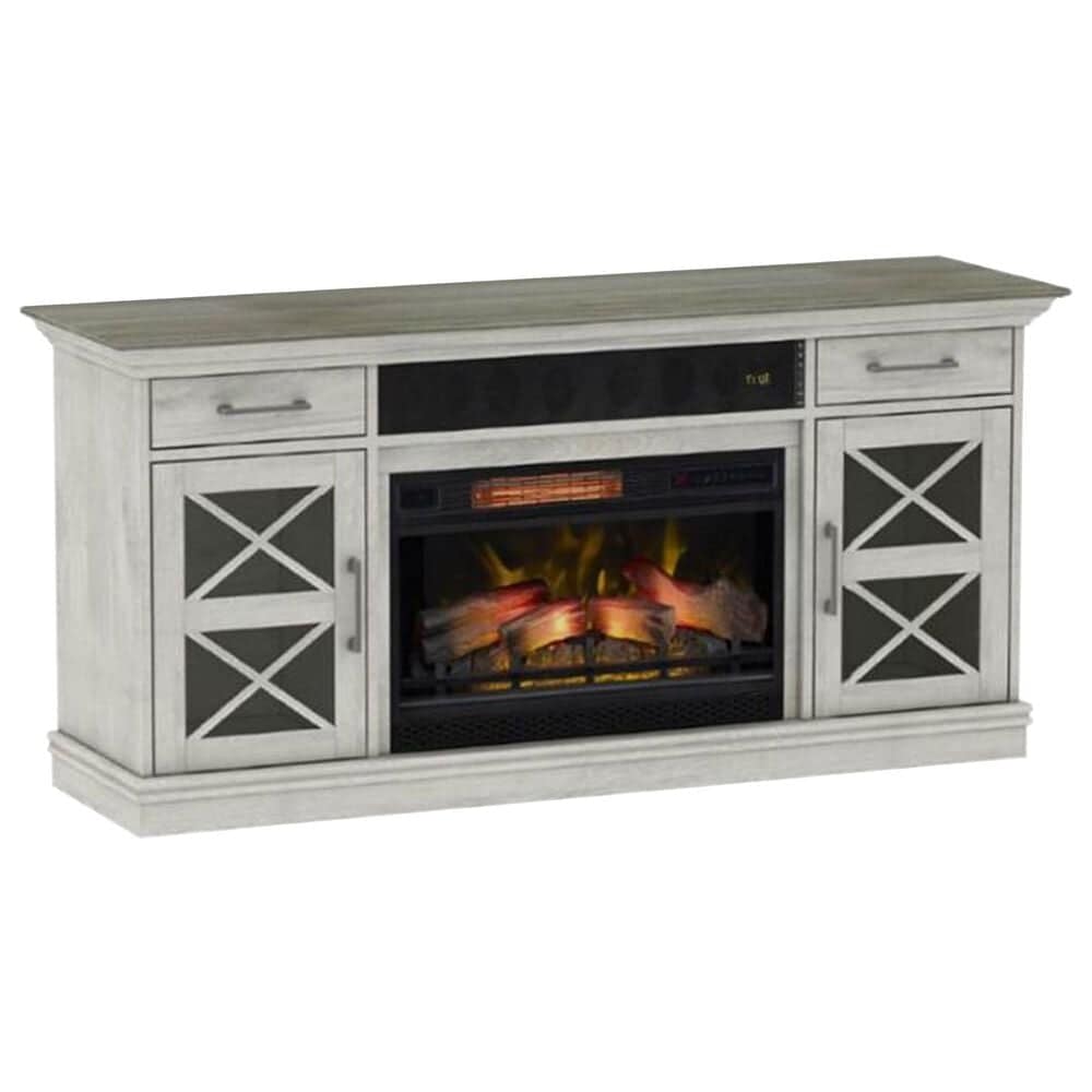 Classic Flame Christina 63" Electric Fireplace TV Stand in Light Grey, , large
