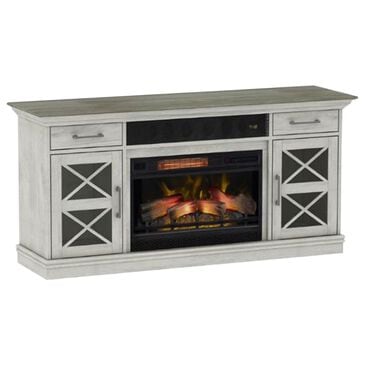 Classic Flame Christina 63" Electric Fireplace TV Stand in Light Grey, , large