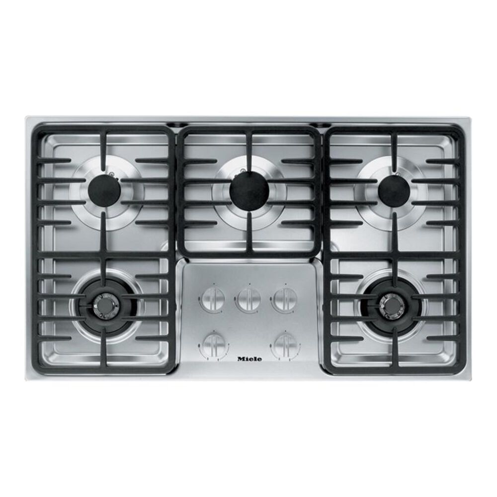 Miele 36" Stainless Steel Gas Cooktop, , large
