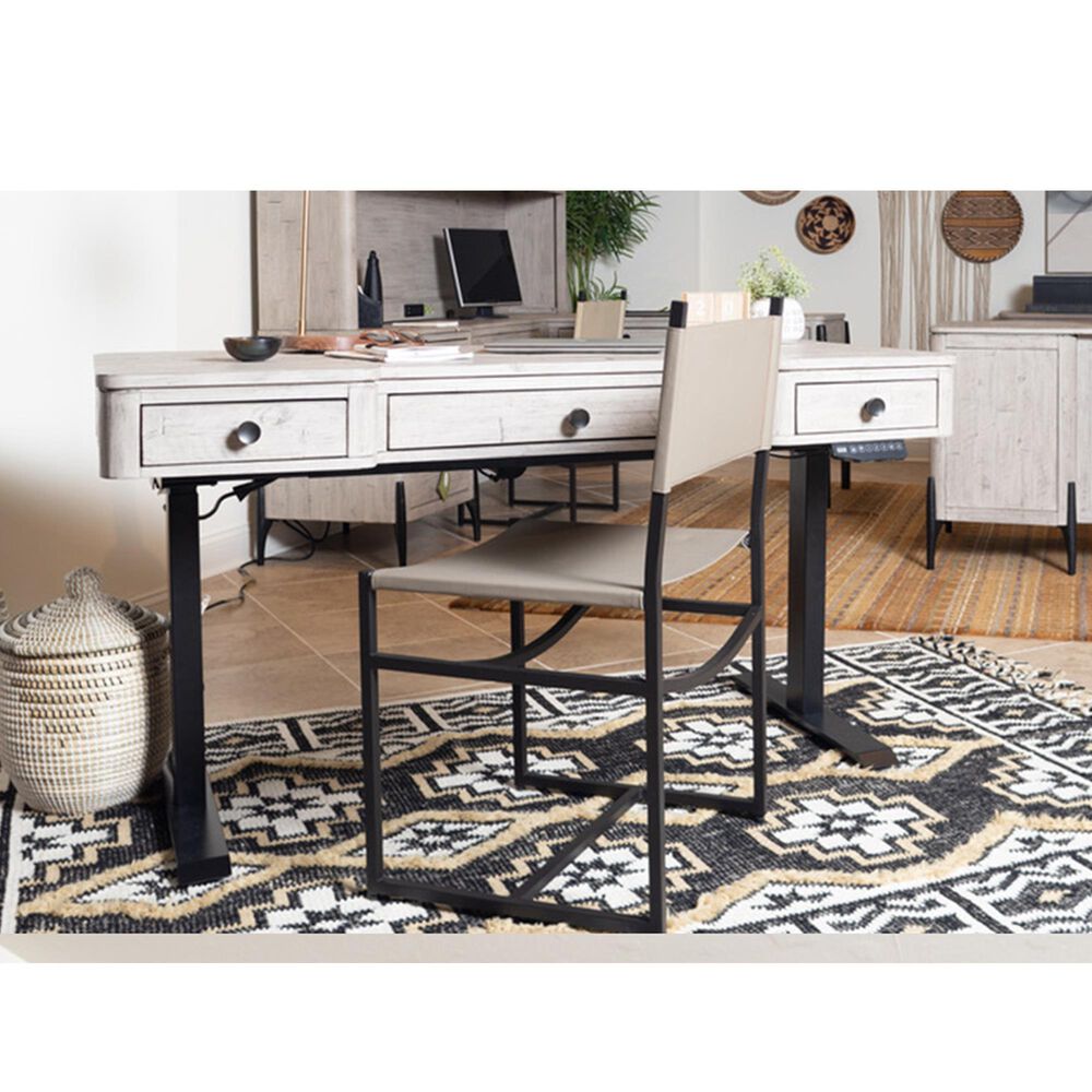 Riva Ridge Zane Lift Top Desk in Parchment, , large
