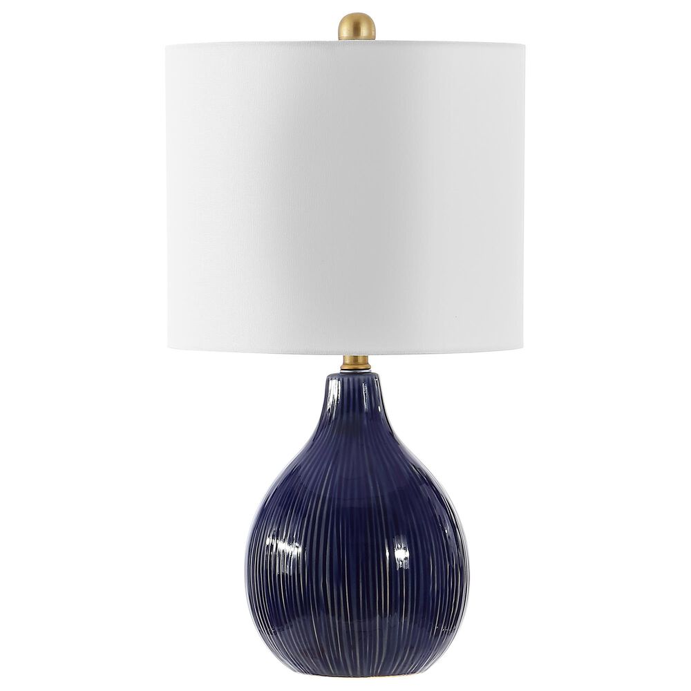 Safavieh Ledger Table Lamp in Blue, , large