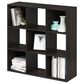 HOMLUX 9-Cube Cubic Shelf Storage Bookcase in Espresso, , large