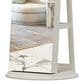 GigaCloud Swivel Jewelry Cabinet with Full Length Mirror and Locking Mechanism in White, , large