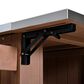HOMLUX 41.9" Outdoor Extendable Kitchen Island in Brown, , large