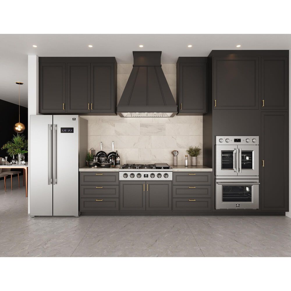 Forno Spezia Alta Qualita 36" Pro Style Gas Rangetop in Stainless Steel, , large