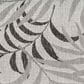 Nourison Garden Oasis Nature Grey 6" x 9" Indoor/Outdoor Area Rug, , large