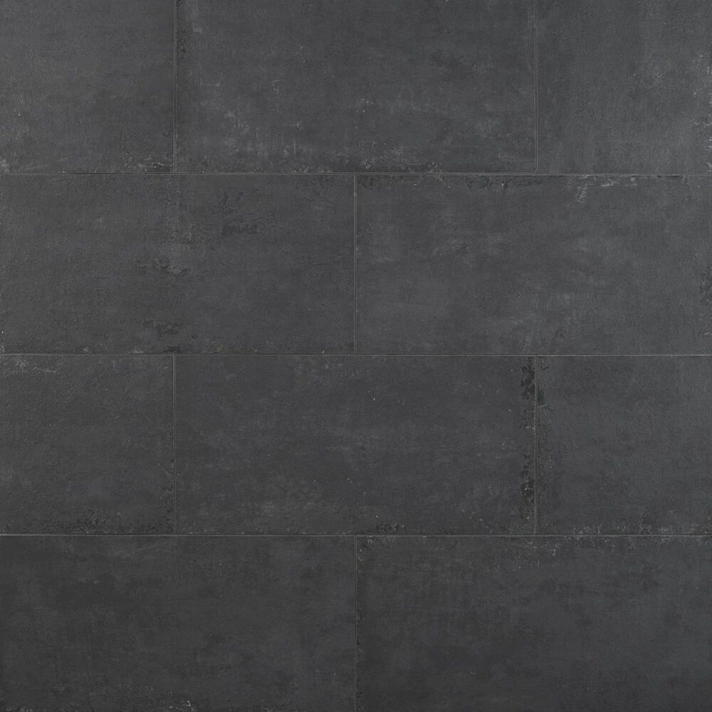 Soho Studio Artile Black Gold 12" x 24" Matte Porcelain Tile, , large