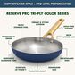 Green Pan Reserve Pro 2-Piece Uncoated Frypan Set in Twilight, , large