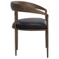 Club Collection By Sunpan Zanatta Arm Chair in Charcoal Black, , large