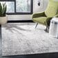 Safavieh Invista INV413G 4" x 6" Grey and Ivory Area Rug, , large