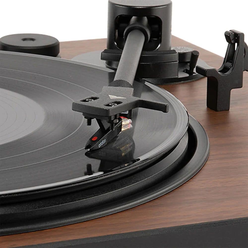 Victrola Wave Bluetooth Turntable with Auracast in Walnut, , large