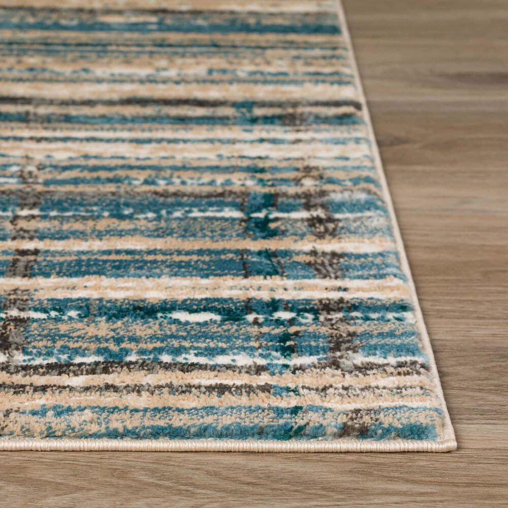 Dalyn Rug Company Karma KM8 5&#39;1&quot; x 7&#39;5&quot; Blue Area Rug, , large