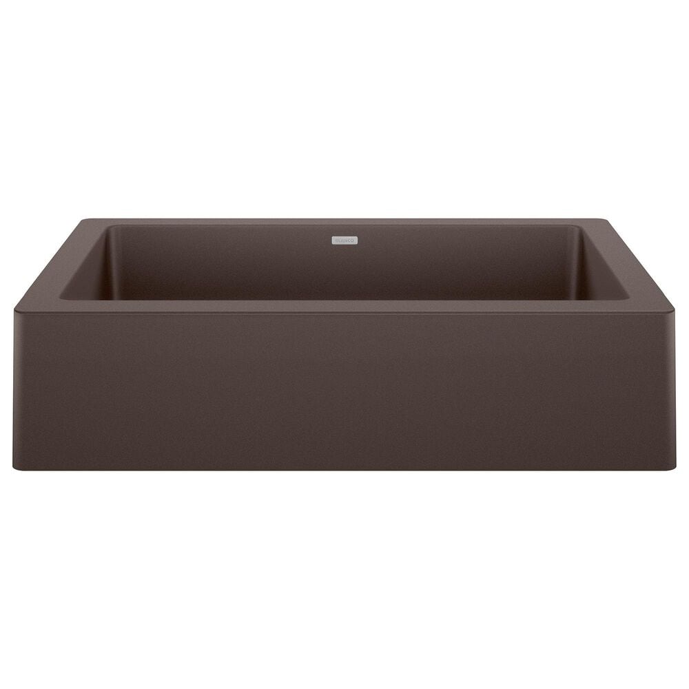 Blanco Vintera 30&quot; Super Single Apron Farmhouse Sink in Cafe, , large