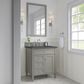 James Martin Vanities Brittany 30" Single Bathroom Vanity in Urban Gray with 3 cm Parisien Bleu Quartz Top and Rectangular Sink, , large