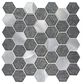 Emser Glitz Value 12" x 12" Glass and Metal Mosaic Sheet, , large