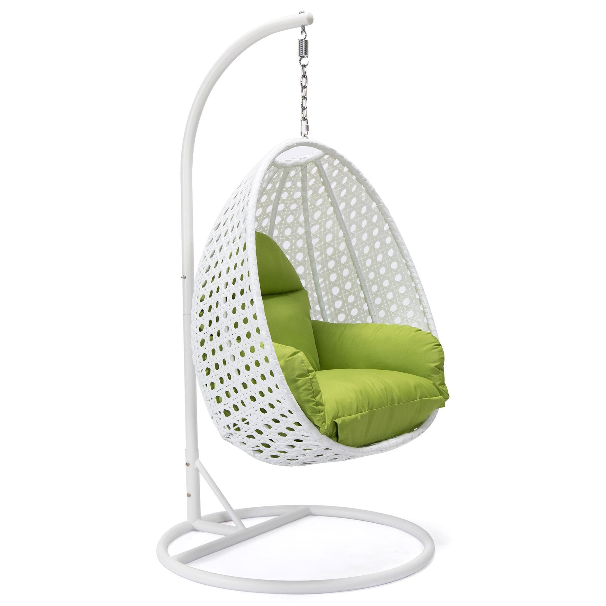 White egg swing chair sales