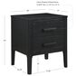 Linon Home Decor Wilcox Side Table in Black, , large