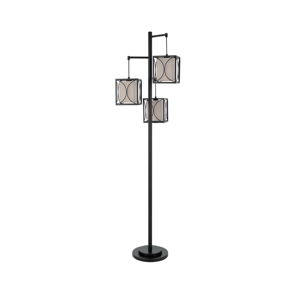 Cal Lighting 3 Lantern Floor lamp, , large