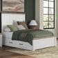 Ashley Savonport Queen Storage Panel Bed in White and Brown, , large