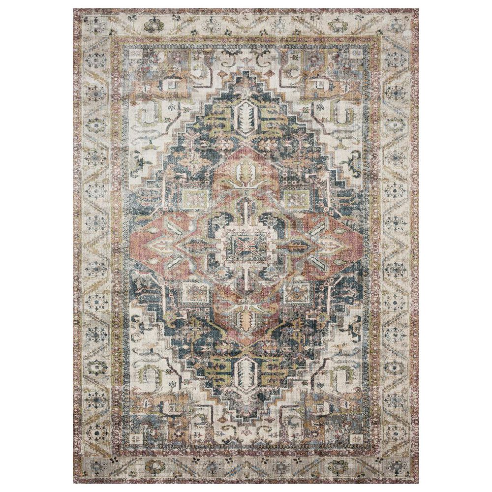 Loloi Anastasia AF-23 6"7" x 9"2" Multicolor Area Rug, , large