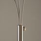 Grandview Gallery Willow Trio Floor Lamp in Brushed Nickel, , large