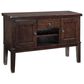 Ashley Haddigan Dining Room Server in Dark Brown, , large
