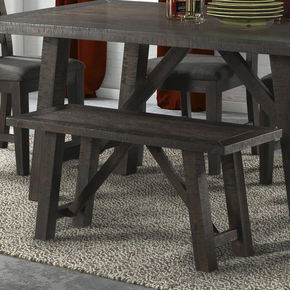 Mayberry Hill Cash Bench in Dark Grey, , large