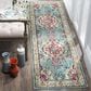 Safavieh Monaco MNC243J-212 2"2" x 12" Light Blue/Fuchsia Runner, , large