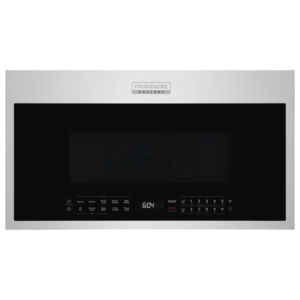 Frigidaire Gallery 2-Piece Kitchen Package with 6.2 Cu. Ft. Electric Range and 30" Over-The-Range Microwave in Stainless Steel, , large