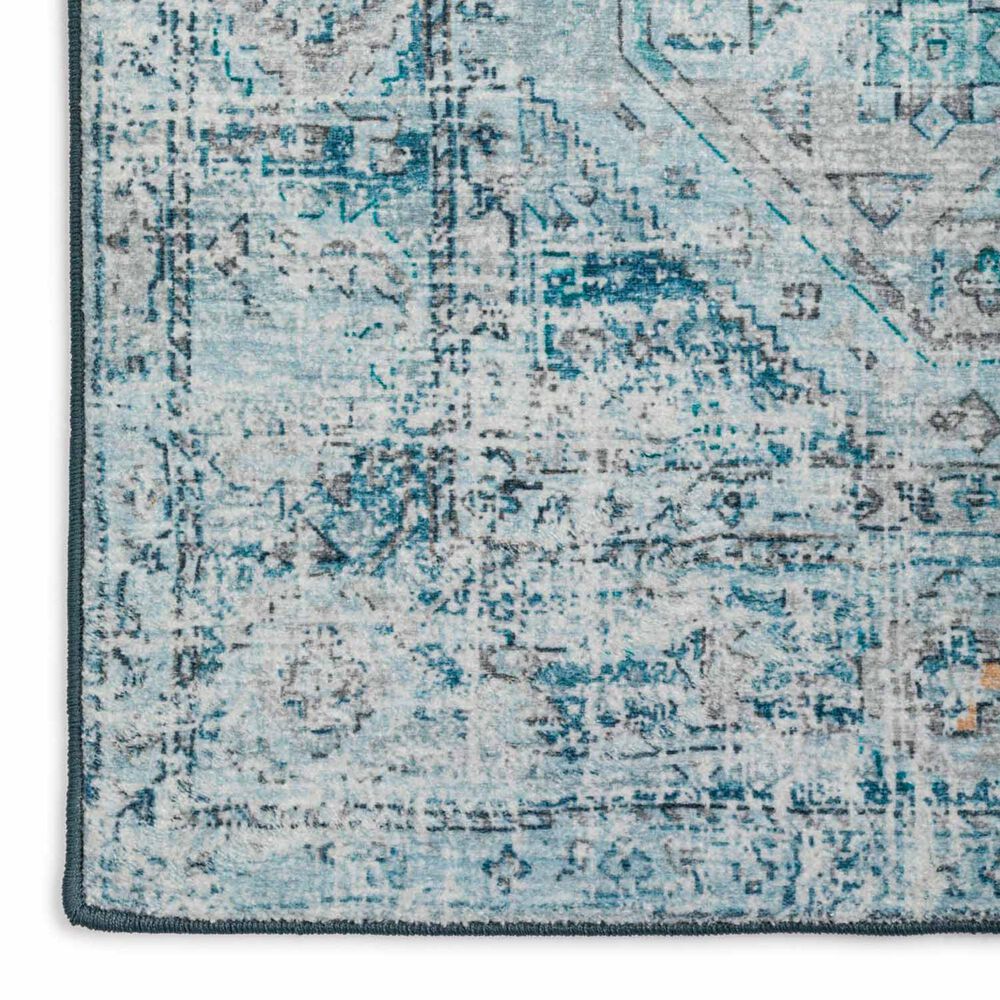 Dalyn Rug Company Jericho 2&#39;6&quot; x 10&#39; Denim Indoor/Outdoor Runner, , large