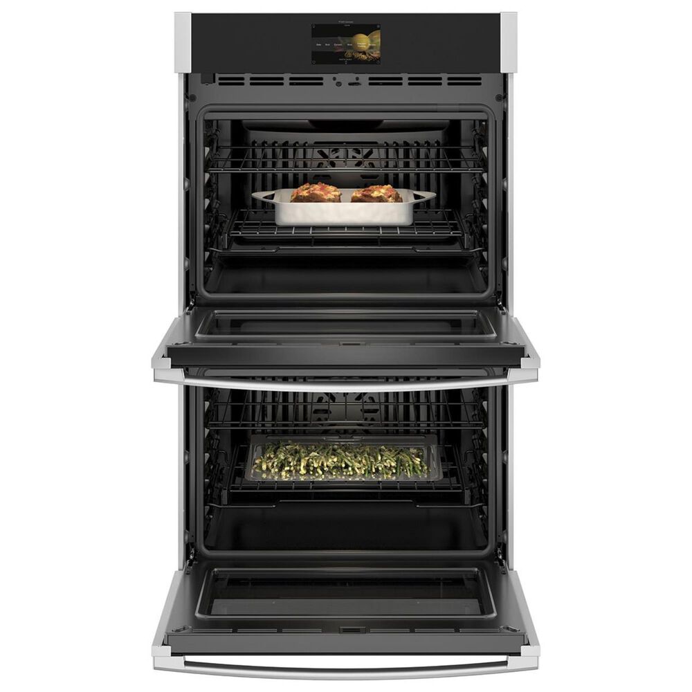 GE Profile 30&quot; Smart Built-In Convection Electric Double Wall Oven, , large