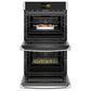 GE Profile 30" Smart Built-In Convection Electric Double Wall Oven, , large