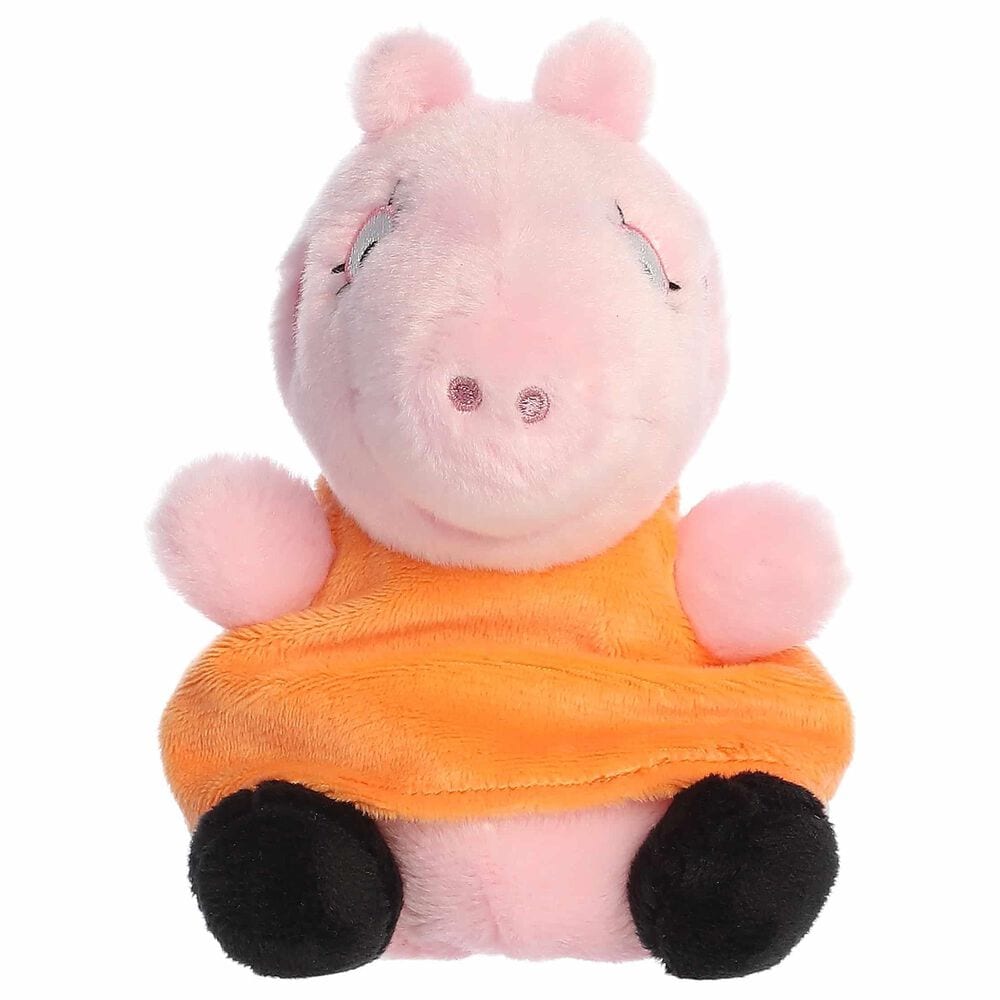 Aurora 5&quot; Peppa Pig Mummy Plush in Pink and Orange, , large