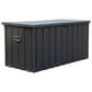 HOMLUX 120-Gallon Outdoor Waterproof Storage Deck Box in Dark Gray, , large
