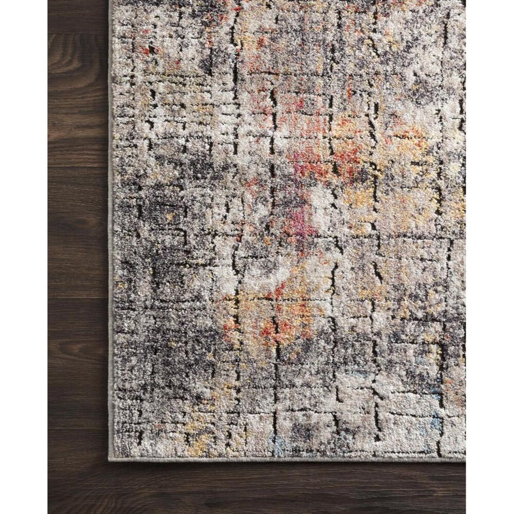 Loloi Medusa MED-07 3&#39;11&quot; x 5&#39;7&quot; Graphite and Sunset Area Rug, , large