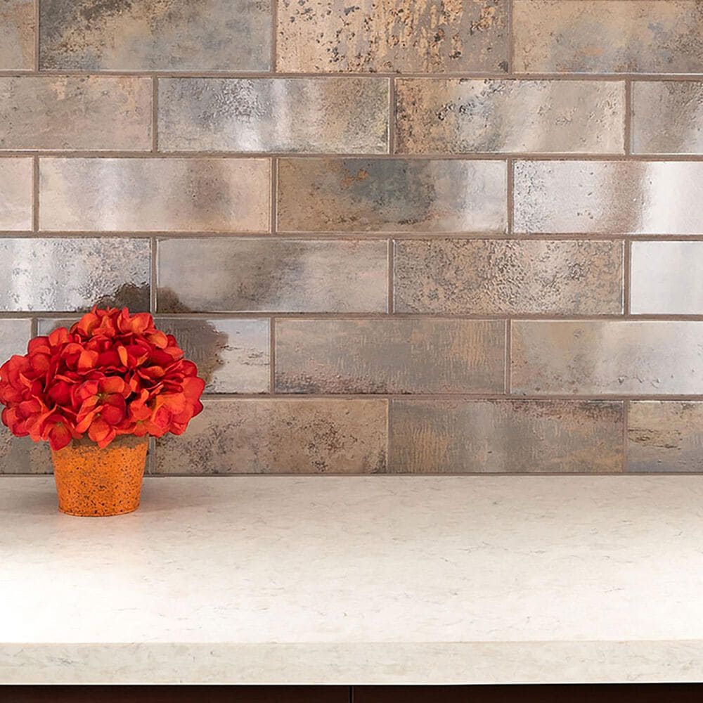 MS International Marza Rust 4&quot; x 12&quot; Porcelain Tile, , large