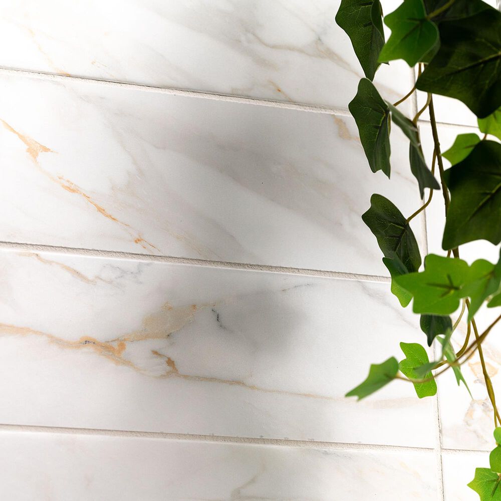 MS International Calacatta Gold 4&quot; x 12&quot; Porcelain Tile, , large