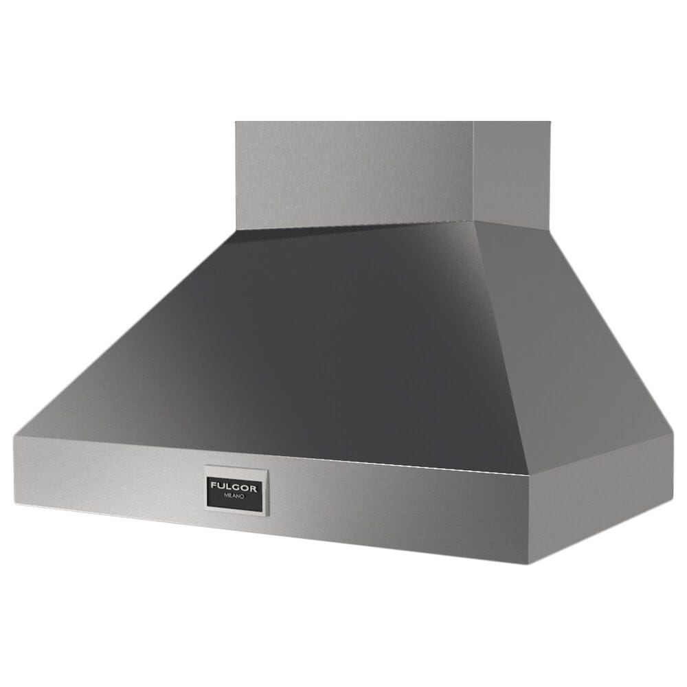 Fulgor Milano 600 Series 36&quot; Pro Chimney Range Hood in Stainless Steel, , large