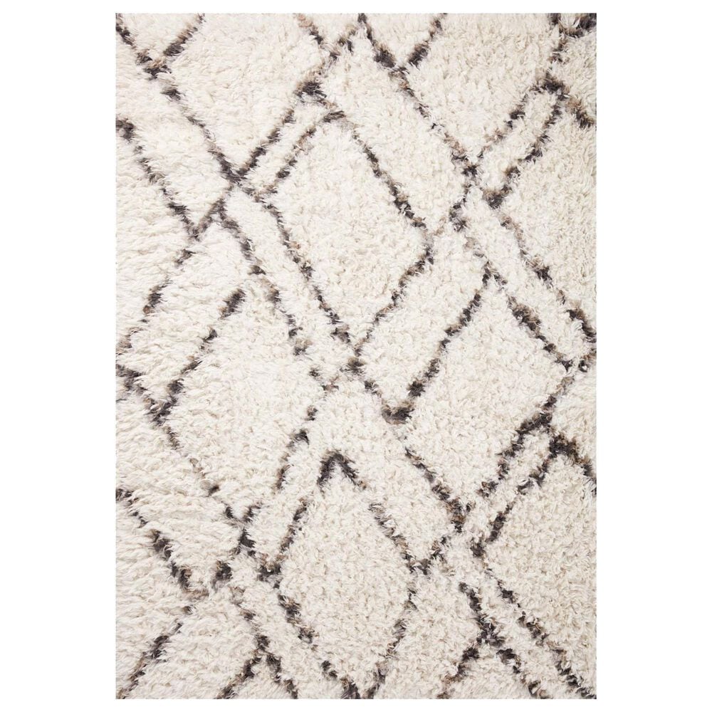Angela Rose Amira 2"7" x 10" Ivory and Bark Runner, , large