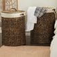 Maple and Jade Storage Basket with Liner and Matching Tops in Dark Brown (Set of 2), , large
