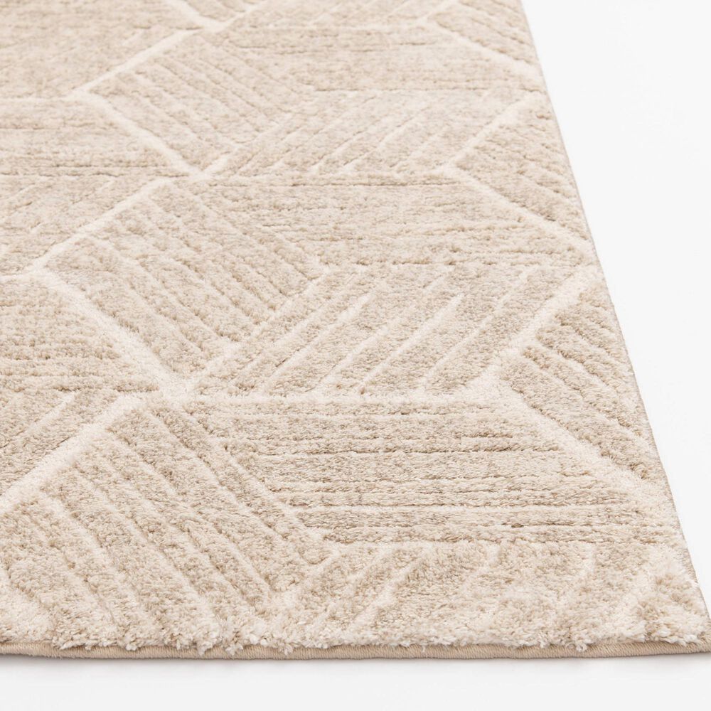 Central Oriental Stonington Kylan Tan 5&#39; x 7&#39;6&quot; Area Rug, , large