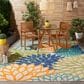 Nourison Aloha ALH05 9"6" x 13" Multicolor Indoor/Outdoor Rug, , large