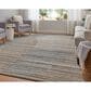 Feizy Elias 9" x 12" Gray and Ivory Area Rug, , large
